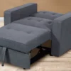 Sofá Cama Individual Valparaíso – Felpa o Lino | Más de 20 Colores | Precio de Fábrica | Practimuebles Chile