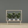 Marco Para Plantas Con Luz Led Biombo Separador De Espacio