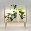 Marco Para Plantas Con Luz Led Biombo Separador De Espacio