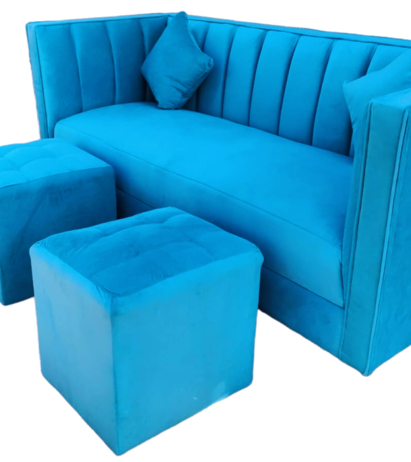 Sofá Modelo Grecia con 2 Pouf