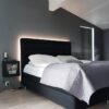 Respaldo de cama 2 plaza con luces LED